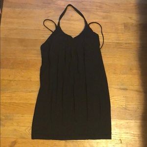 Black lululemon yoga tank